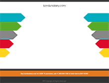 Tablet Screenshot of bordendiary.com